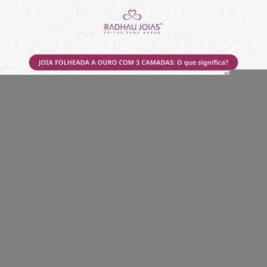 Imagem de Pingente São Jorge Folheado a Ouro Fé e Proteção - Radhau Joias, Único