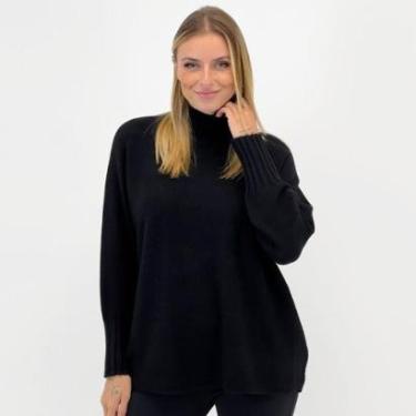 Imagem de Blusa Facinelli Tricot Básica Gola Alta Feminina-Feminino
