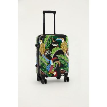 Imagem de Mala Farm Rígida P Tucanos com Folhagem P-Feminino