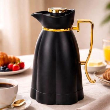 Imagem de Garrafa termica preto 1 litros 462 - PGB