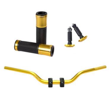 Imagem de Kit Manopla Peso Guidão Naked Xj6 Cb300 Hornet Cb650f Factor - Stark R