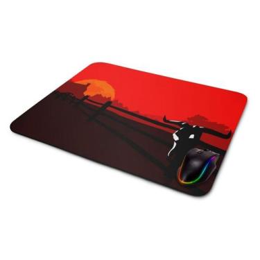 Imagem de Mouse pad Gamer Red Dead Redemption Minimalista - Starnerd