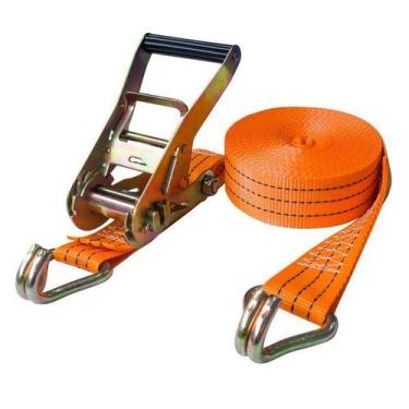 Imagem de Cinta Amarração Carga 35mm 1T Catraca Laranja - NoBrand