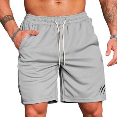 Imagem de Bermuda Calção Shorts de Futebol Masculino Corrida Academia Básico Bike Treino Esporte-...