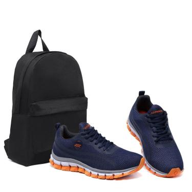 Imagem de Combo Tênis Masculino com Mochila o Conforto e a Praticidade que faltava para seu Trein...