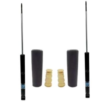 Imagem de 02 Amortecedor Nakata Traseiro+Kit Coifa Renault Kwid 20 21, TRASEIRO