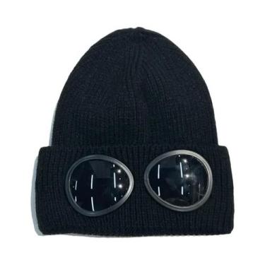 Imagem de Gorro De Inverno Unissex Quente E Tricotado, À Prova De Vento, Com Pro