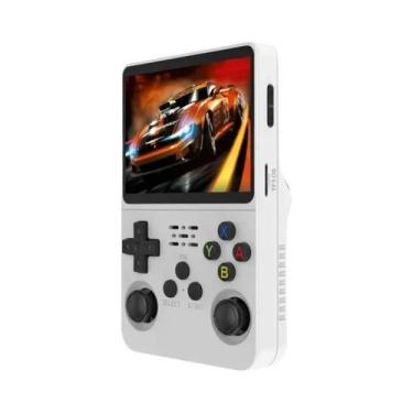 Imagem de Console De Videogame Portátil Retro R36S De 64GB Com Tela IPS De 3,5 P