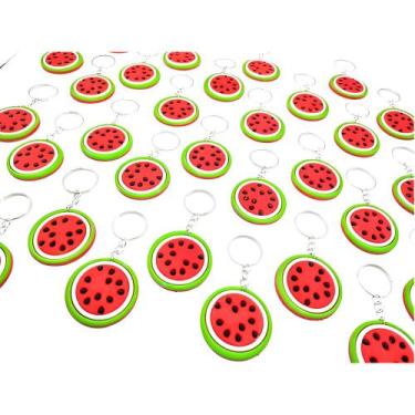 Imagem de Chaveiro Melancia 10un Lembrancinha Frutas Festa Tema Nitrição Palestr