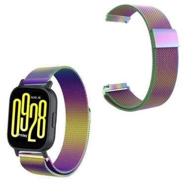 Imagem de Pulseira milanese para Redmi Watch 5 Active - aço inox - Genérica