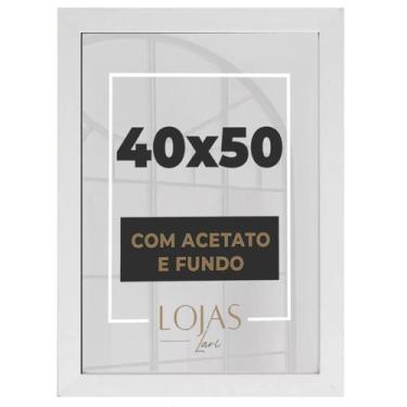 Imagem de kit 5 Molduras Quadro 40x50cm Com Acetato Poste Certificado fotos Imag