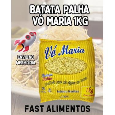 Imagem de Batata palha 1.000 kg pacote vo maria - Vó Maria