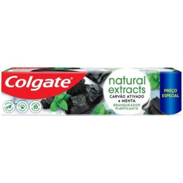 Imagem de Creme Dental Colgate Natural Extracts Carvão Ativado 140g