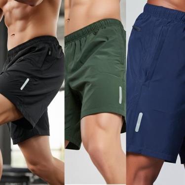 Imagem de Short Performance Corrida e Treino Masculino Secagem Rapida Tamanho:GC