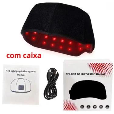 Imagem de Boné De Terapia Com Luz Vermelha Para Crescimento Capilar, 300 LEDs 65