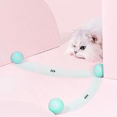 Imagem de Brinquedo Inteligente Para Gatos Bola Rolamento Automatica Recarregave