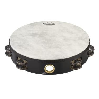 Imagem de Pandeiro Remo TA-5210-70 Fiberskyn, Quadura Black, 25,4 cm