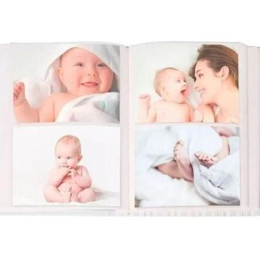 Imagem de Álbum Fotográfico Do Bebê Para 200 Fotos 10X15