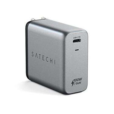Imagem de Satechi Carregador de Parede 100W USB C PD – Poderosa tecnologia GaN – Para MacBook Pro M1 2021, MacBook Air 2020, iPad Air M1 2022, iPad Pro M1 2021, iPhone 14 Pro Max/14 Pro/14/14 Plus (EUA)