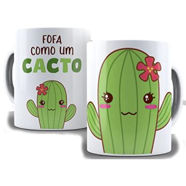 Imagem de Kit2 Caneca Fofa igual um cacto