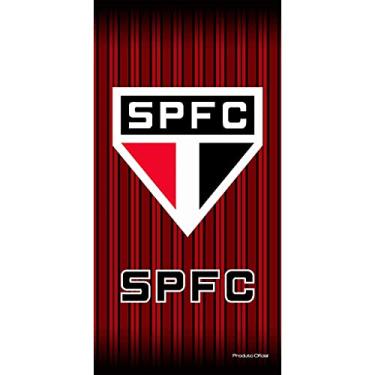 Imagem de Toalha De Banho E Praia Time Aveludada São Paulo Oficial
