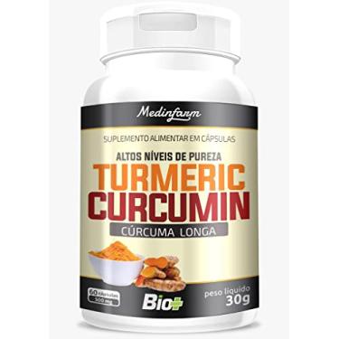 Imagem de TURMERIC CURCUMIN (Curcuma longa) 60 capsulas altos níveis de pureza