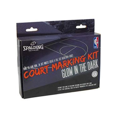 Imagem de Spalding Kit de marcação de quadra de basquete ~ Pacote que brilha no escuro