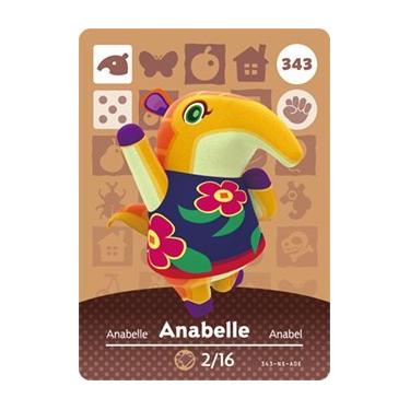 Imagem de Anabelle - Nintendo Animal Crossing Happy Home Designer Series 4 Amiibo Card - 343