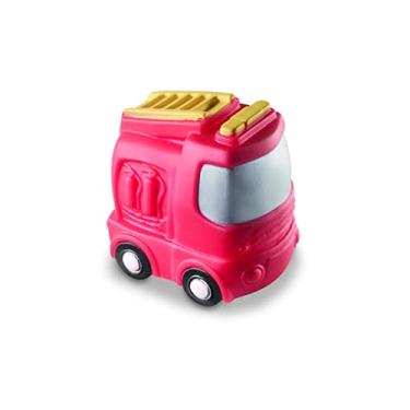 Imagem de Cometa Brinquedos, Coleção Transportes, Bombeiro em Vinil, Vermelho, Levemente Perfumado