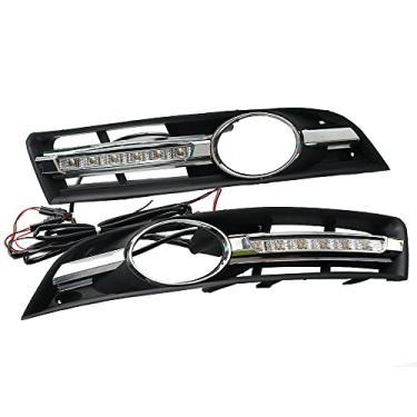 Imagem de JESYMBX Para VW Passat B6 2006-2011 LED DRL Luz de Corrida Diurna Par Impermeável
