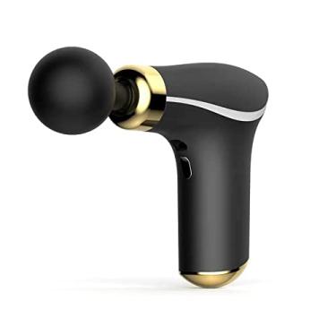 Imagem de Pistola Massageadora Muscular Portátil Elétrico Recarregável (Preto)