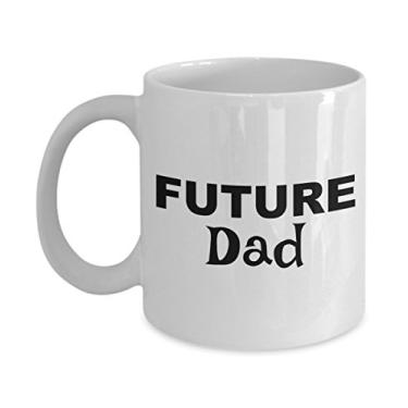 Imagem de Future Dad Gifts â€“ Caneca de café Future Dad â€“ Ideias de presente para o papai â€“ ou presente de mordaça â€“ e aniversário para o papai