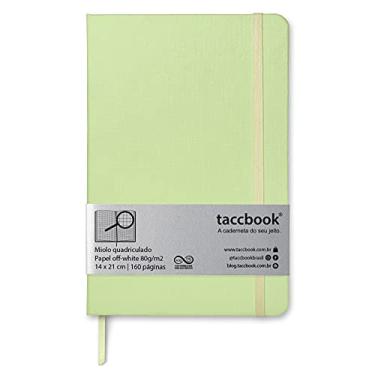 Imagem de Caderno Quadriculado taccbook® Verde (pastel) 14x21 Ríg.
