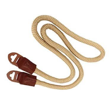 Imagem de Alça de Ombro Durável para Pescoço de Câmera, Cinto Macio de Náilon de Couro Com Proteção Dupla, Leve e Elegante, Carga Máxima, Compatibilidade Universal, para Câmera Digital SLR