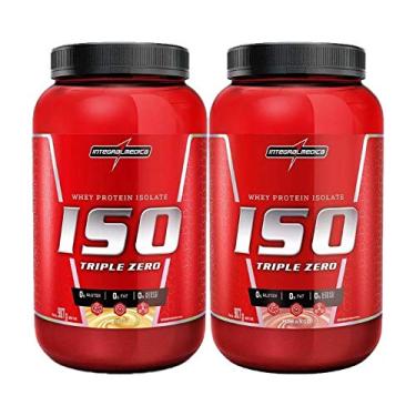 Imagem de 2x Iso Triple Zero 907g Morango E Baunilha Integralmedica