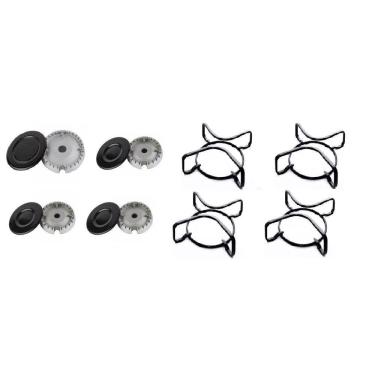 Imagem de Kit Grelha + Queimador Para Fogão CookTop Suggar - 4 Bocas