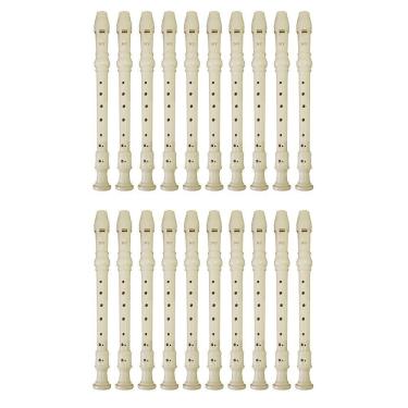 Imagem de Kit 20 Flautas Doce Germânica FL 20G New York