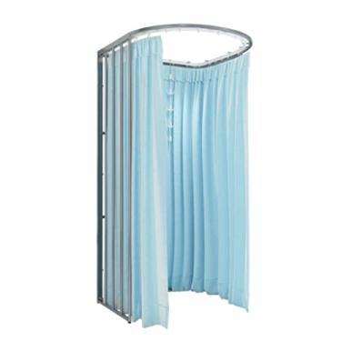 Imagem de Guarda-roupa Vestiário Portátil Vestiário Simples Móvel Vestiário em U Kit de Cortina de Alta Taxa de Sombreamento Espaçoso Abrigo de Privacidade Quarto armário