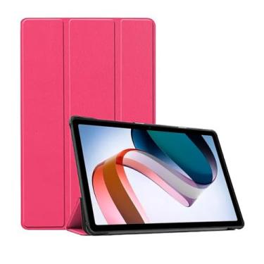Imagem de Capa Case Smart Para Redmi Pad SE (Tela 11") - C7 COMPANY (Rosa)