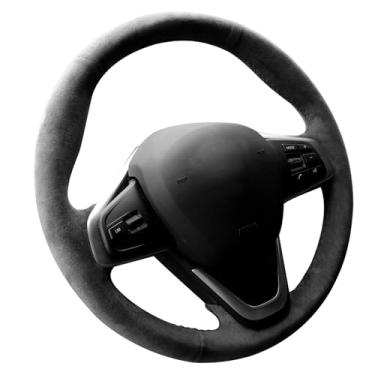 Imagem de Alfanxi Costura à mão Italy Alcantara capa para volante de carro para BMW X3 X4 sDrive28i xDrive28d xDrive35i