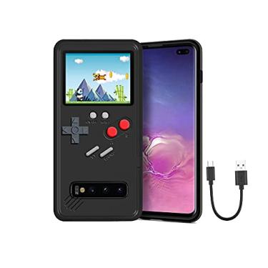 Imagem de Samsung Note 10 Plus Gaming Case with Color Display, Playable Retro Video Game Phone Case for Galaxy Note 10+ Black