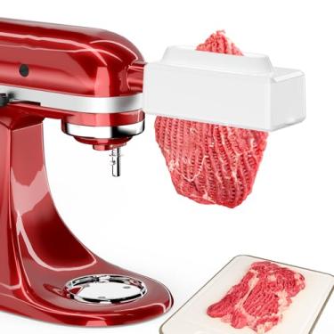 Imagem de Amaciador elétrico de carne para todas as batedeiras domésticas KitchenAid e Cuisinart, acessórios para acessórios de cozinha, amaciar a carne de forma mais suave e sem esforço, pode ser lavado na