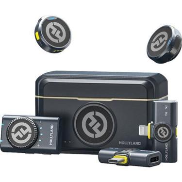 Imagem de Microfone hollyland lark m2 duo combo duplo 2 pessoas sem