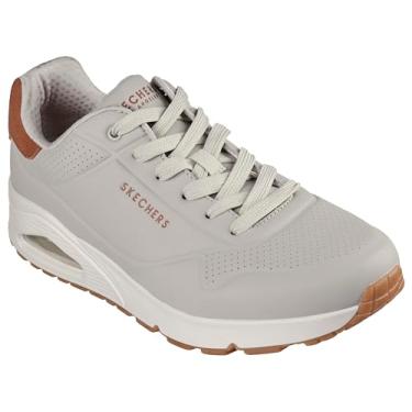 Imagem de Skechers GOrun Elevate – Tênis esportivo masculino sem cadarço, Natural, 38