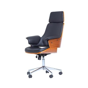 Imagem de Cadeira Office Coimbra PU Preto Rivatti