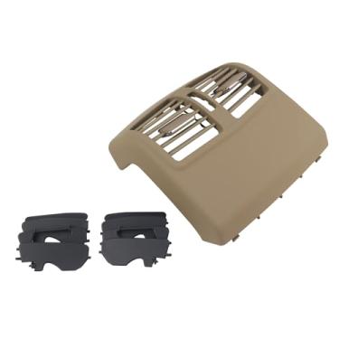 Imagem de Bomunik Para Mercedes-Benz E-Class (W212) 2009-2010 E200 CGL E 260 CGL E 300 Tampa Traseira Console Central Substituição Número 21283004541148 (Saída de Ar Traseira, Bege Amêndoa)