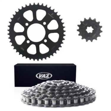 Imagem de Kit Relação Para Haojue Dk 160 com Retentor 44/15 Passo 428 Vaz