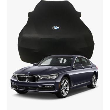Imagem de Capa de Carro de tecido Lycra Premium BMW 740i - Cadilhe Capas., Preto