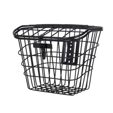 Imagem de Deevoka Cesta dianteira traseira da bicicleta cesta de armazenamento organizador pet transportadora para compras