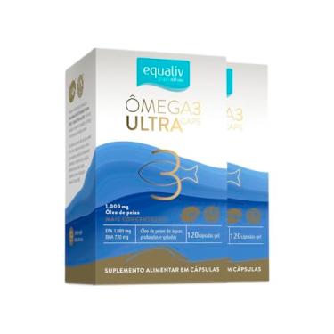 Imagem de Kit 2 Ômega 3 Ultra Equaliv 120 Cápsulas